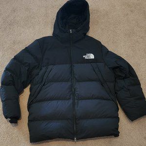 The North Face - TNF - Winter Coat - ALL BLACK - HEAVY WINTER COLD!!! - SIZE XL